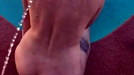 I caught her off guard pissing behind while chatting slomo! 😜