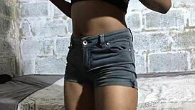 Smashing Petite Ebony Teen In Doggystyle, Bent Over Hard