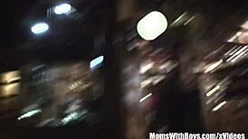 ベテラン店主がお店で若い18歳客と絡みまくり