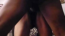 amateur couple angelg and kuzz explore big black cock in lingerie