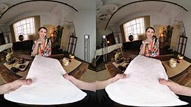 VR Bangers Massage Session with Horny Maya Woulfe
