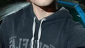 Gay man shows his face clearly