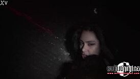 Squirting Blonde Deepthroats at Russian Party Scene