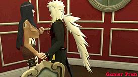 Naruto hentai jiraiya fans fuck sunade!