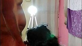 tall busty bbw moans loudly while giving head on my phone part 2 😩💦