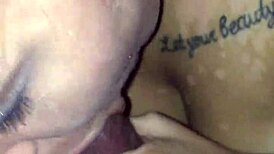 getting that sloppy head from a white girl feels amazing