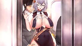 Sirius Luminous Teases in Anime Hentai Action