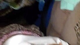 Hott Cheyann Delivers Sloppy Blowjob in Sexy Lingerie