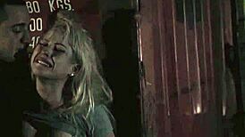 Blonde Slave Plays Huge Sex-Toy