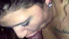 getting that sloppy head from a white girl feels amazing