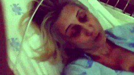 Waiting for the doctor late at night with a dripping wet pussy.