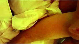 Old milf prostitute takes double penetration in group swing