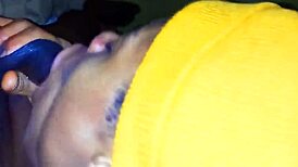 Naija Girl Swallows Cum in Wild Blowjob Session! Wow, She Takes It All!