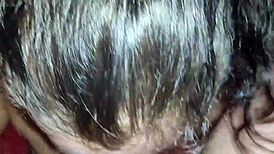 Great cock sucking and ball licking leads to cum in mouth orgasm