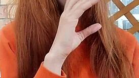 the thrill of smoking with aliceginger, feeling the warmth and relaxation