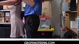 nia nixon happily sucks officer's cock for freedom 😏