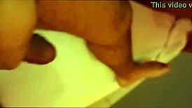 Old milf prostitute takes double penetration in group swing