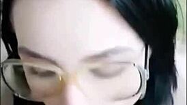 Facial blast after Oakland blowjob, damn hot!