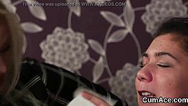 Cumshot On Her Face!