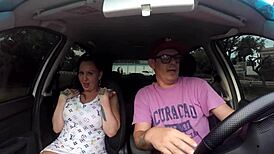 Interracial doggystyle creampie with Brazilian Joy Cardozo