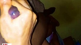 Naija Girl Swallows Cum in Wild Blowjob Session! Wow, She Takes It All!