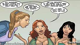 janitor catches teen 18+ girl sucking dick in detention deepthroat scene