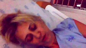 Waiting for the doctor late at night with a dripping wet pussy.