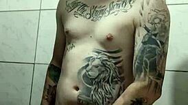 Hey, were you cumming in the shower on video call?