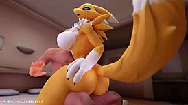 Renamon is craving you so hard, wanna join her furry fantasy tonight?