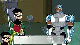 18titans episode 34 features deep penetration in green pussy with big tits