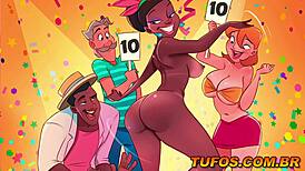 wild carnival with lots of naughty fun 😈