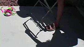 Sexy Mandy, your medium tits steal the show! How do you tease in this photoshoot?