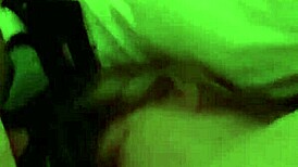 Plump bbw wife eagerly sucking her husband's fat cock in the bedroom