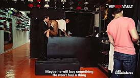 Sexy babe Noe Milk gets jizz-filled mouth after nasty threesome