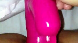 Girlfriend Uses Vibrator for Intense Orgasm