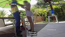 Receiving Gas Delivery Without Underwear