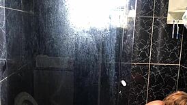 i fuked my freinds aunt in the bathrom, shes a hott latina blonde teen