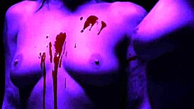 Hottest goth orgy with babes, trans, and big cock!