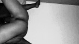 skinny girl explores phat butt in homemade hood fucking