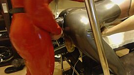 huge strapon pounding in homemade bdsm amateur session