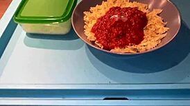 blonde european couple in homemade scene where she swallows big cock cumshot and loves it