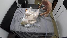 Annie Archer's Detailed Shower POV Bathing Fetish Scene