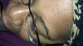 Beautiful black BBW loves big black cock!