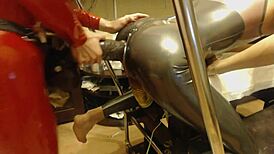 huge strapon pounding in homemade bdsm amateur session