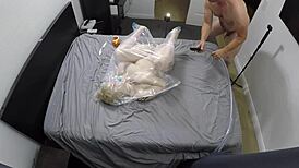 Annie Archer's Detailed Shower POV Bathing Fetish Scene