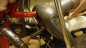 huge strapon pounding in homemade bdsm amateur session