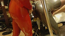 huge strapon pounding in homemade bdsm amateur session