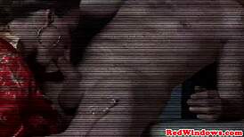 Dutch Prostitute Boldly Entertains Tourist with Intense Creampie