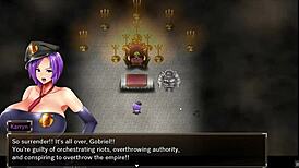 Karryn's prison hentai game ep 21 shows her naked final fight against the captain.