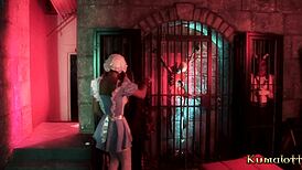 Lucy Bell Gets Double Penetrated Roughly